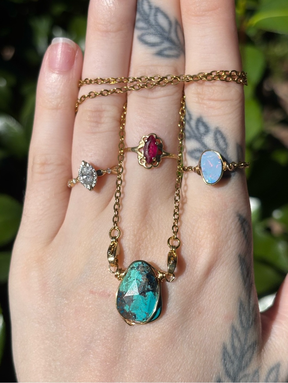 Shuttakite interchangeable necklace